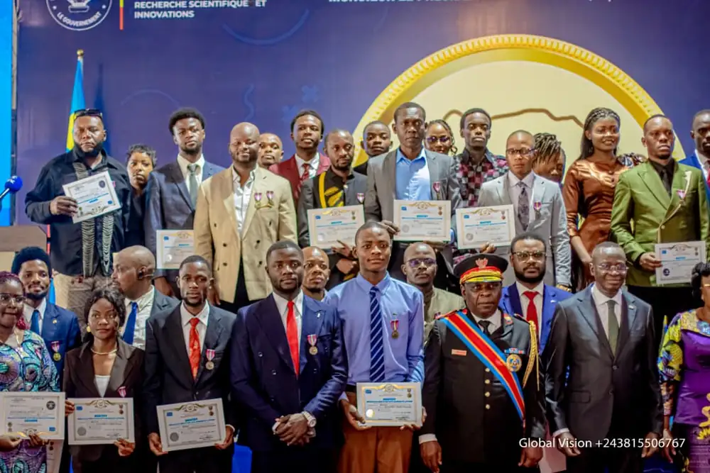 Les lauréats du Forum du Génie Scientifique Congolais 2026